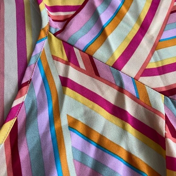 City‎ Chic Women's Plus Size Printed FloatyTrue Wrap Design Midi Dress - Picture 9 of 9